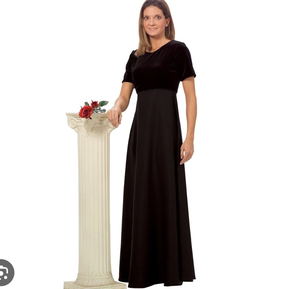 Formal black dress